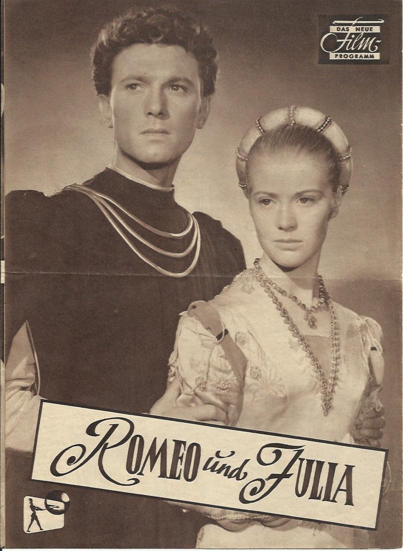 Romeo und Julia ( Romeo and Juliet ) ( William Shakespeare ) Laurence Harvey, Susan Shentall, Flora Robson, Mervyn Johns,
