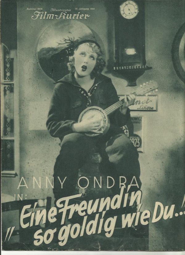 1506: Eine Freundin so goldig wie Du ! Anny Ondra, Felix Bressart, Siegfried Arno, Adele Sandrock,