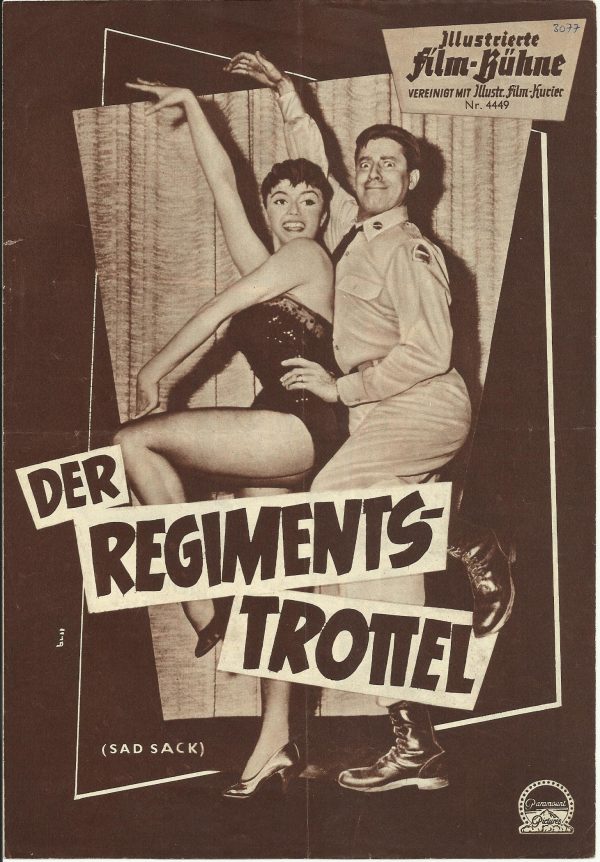 4449: Der Regiments - Trottel ( Sad Sack ) Jerry Lewis, David Wayne, Phillis Kirk, Peter Lorre, Gene Evans,
