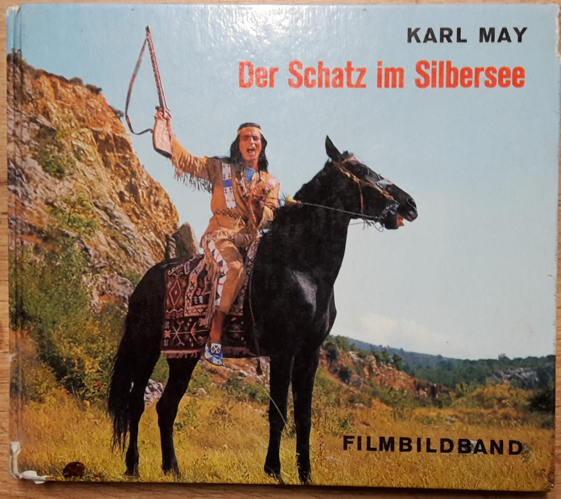 Filmbildband : Der Schatz im Silbersee ( Bertelsmann ) 200 Seiten Pierre Brice, Lex Barker, ( Karl May )
