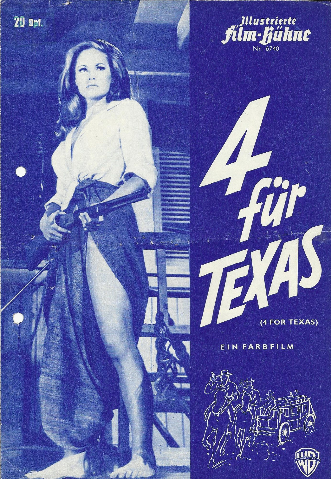6740: 4 für Texas ( 4 for texas ) ( Robert Aldrich ) Frank Sinatra, Dean Martin, Anita Ekberg, Ursula Andress, Charles Bronson, Victor Buono, Edric Connor, Nick Dennis, Richard Jaeckel, Mike Mazurki, Wesley Addy, Marjorie Bennet