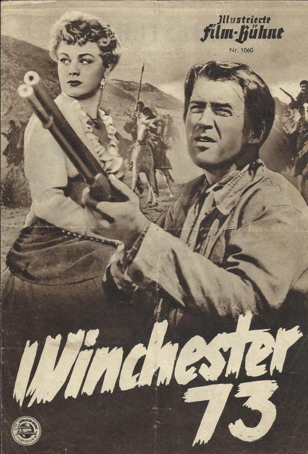 1060: Winchester 73 (Anthony Mann) James Stewart, Shelley Winters, Dan Duryea, Stephen McNally, James Millican, Millard Mitchell, Charles Drake, Will Geer, John McIntire