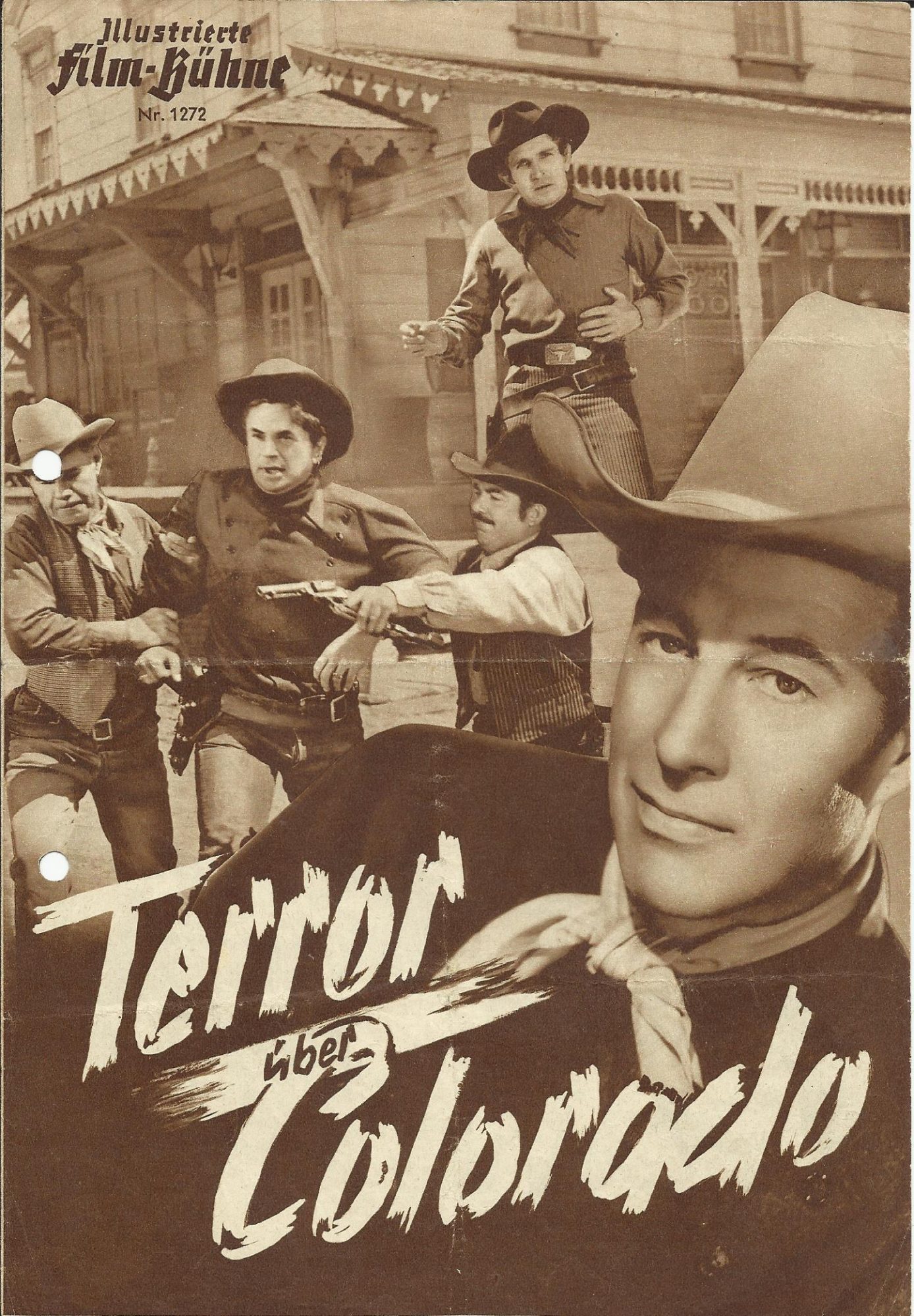 1272: Terror über Colorado (The savage horde) (Joseph Kane) William Elliott, Noah Berry, Grant Withers, Adrian Booth, Will Wright, Douglas Dumbrille, Roy Barcrott, Barbra Fuller, Bob Stelle