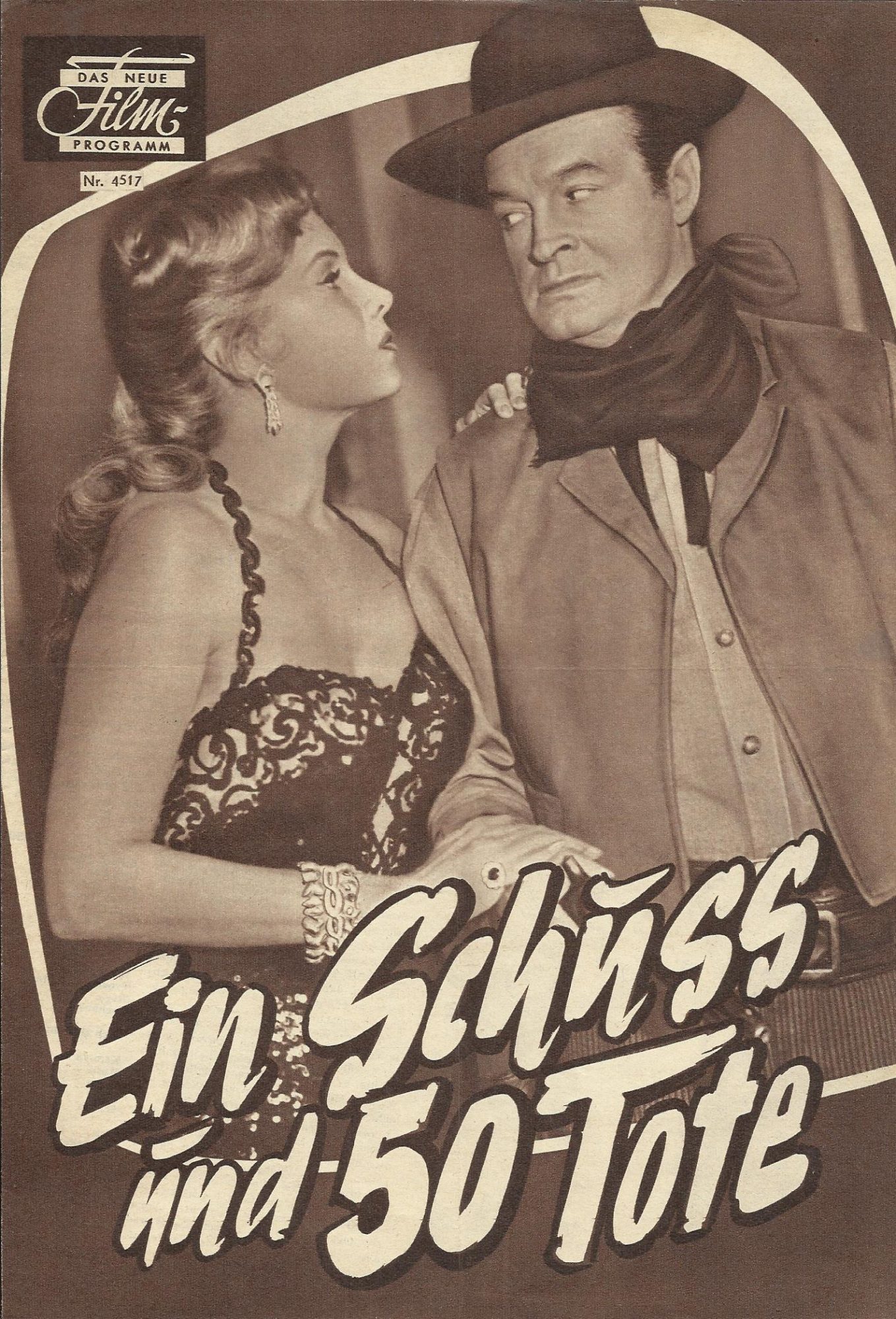 Ein Schuss und 50 Tote ( Alias Jesse James ) ( Norman McLeod ) Bob Hope, Rhoda Fleming, Wendell Corey, Jim Davis, Gloria Talbot, Will Wright, Mary Young
