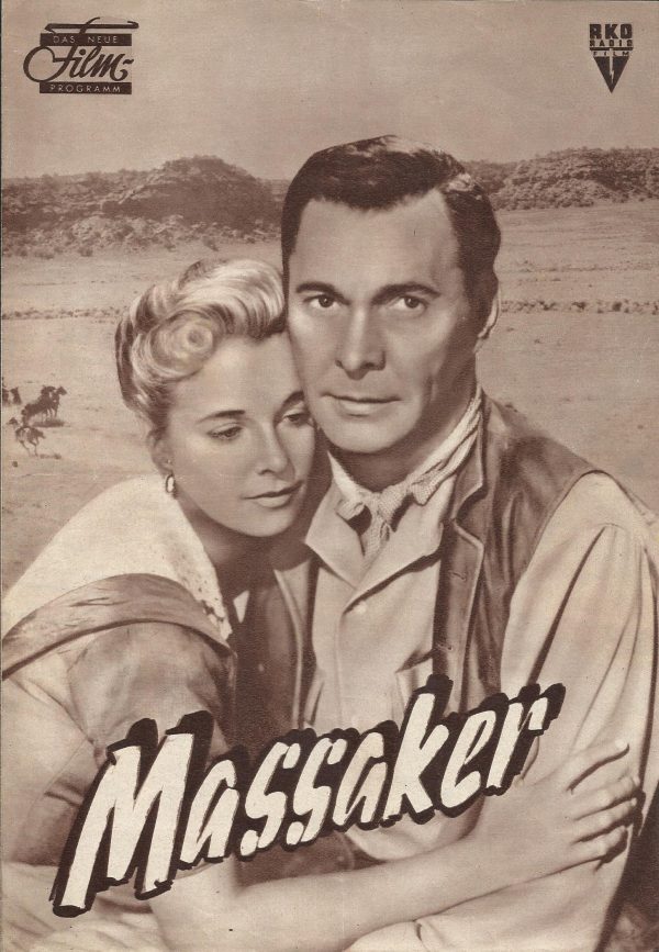 Massaker ( Dragoon Wells Massacre ) ( Harold Schuster ) Barry Sullivan, Dennis O´Keele, Mona Freeman, Kaly Jurado, Jack Elam, Sebastian Cabot, Trevor Bardette