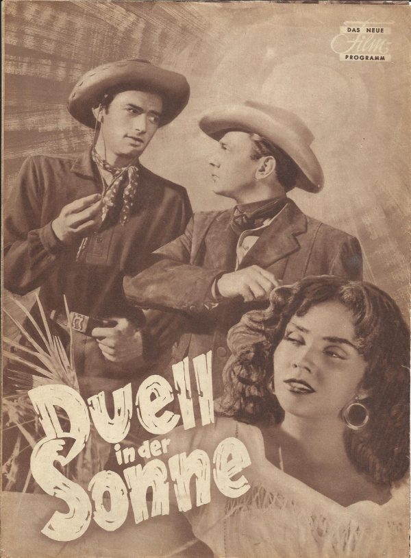 Duell in der Sonne ( King Vidor ) Jennifer Jones, Gregory Peck, Joseph Cotten, Lionel Barrymore, Lillian Gish, Herbert Marshall, Tily Losch