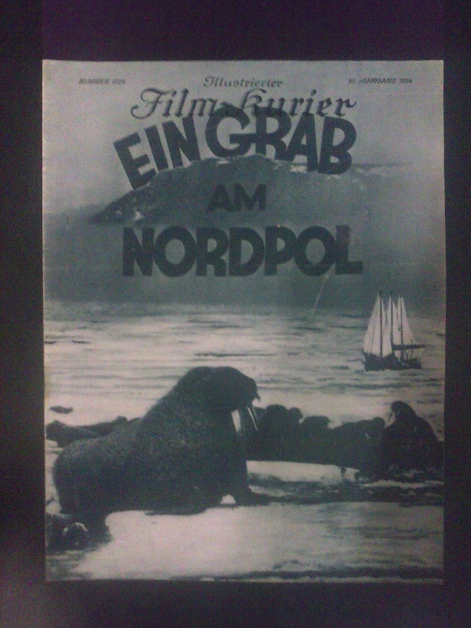 1026: Ein Grab am Nordpol ( Fox Film Corporation New York ) H. A. Snow, Sidney Snow, Kapitän Luis L. Lane