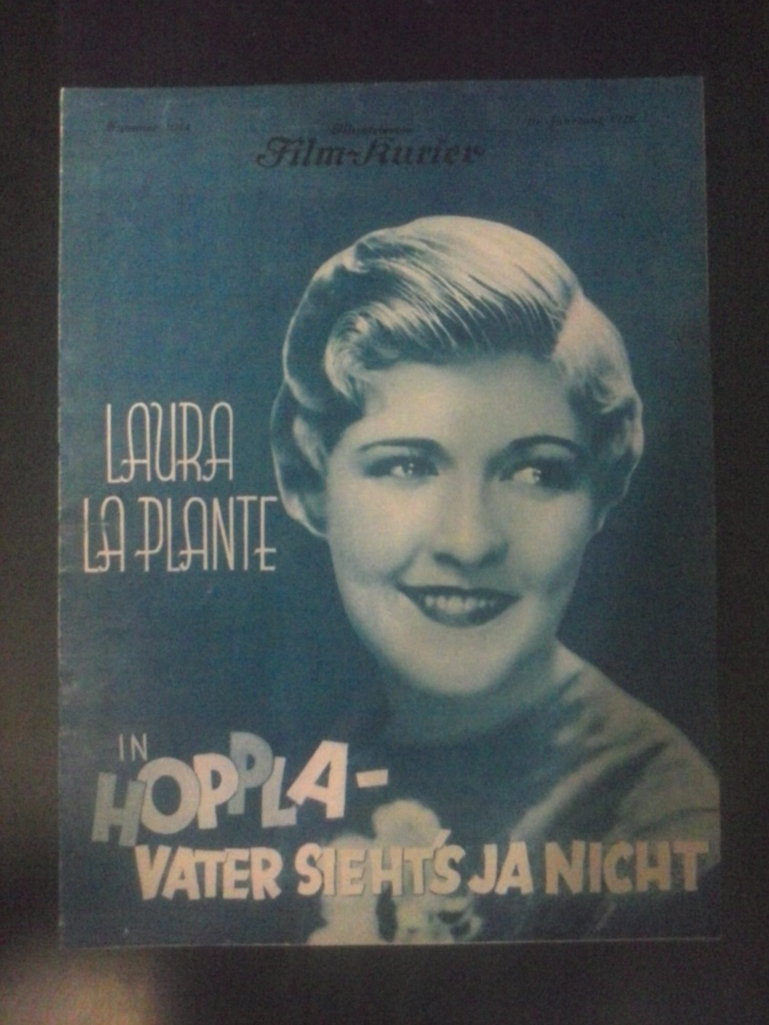 1044: ,,Hoppla - Vater sieht´s ja nicht!" (William Beaudine) Laura La Plante, Charles Delaney, Aileen Manning, Joan Standing, George Pearce, Arthur Hoyt, Sydney Bracy