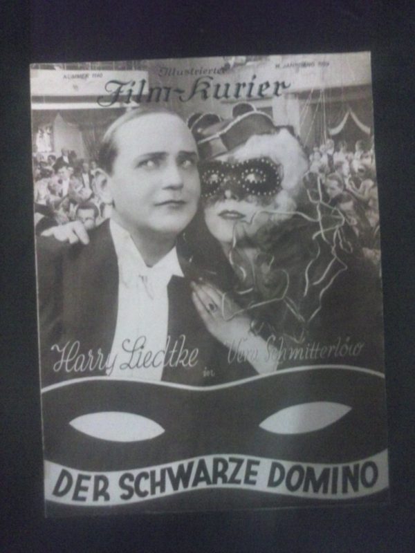1140: Der schwarze Domino ( Viktor Janson ) Hans Junkermann, Vera Schmitterlöw, Max Ehrlich, Valeria Blanka, Harry Liedtke, Ernst Verebes, Lotte Lorring, Hermann Picha, Karl Platen