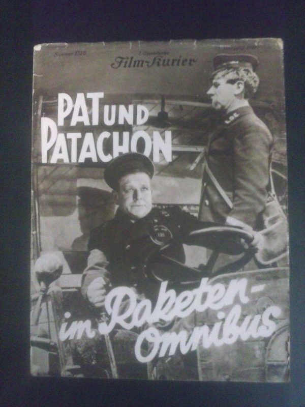 1310: Pat und Patachon im Raketen - Ommbus ( Monty Banks ) Carl Schenstoem, Karl Madsen