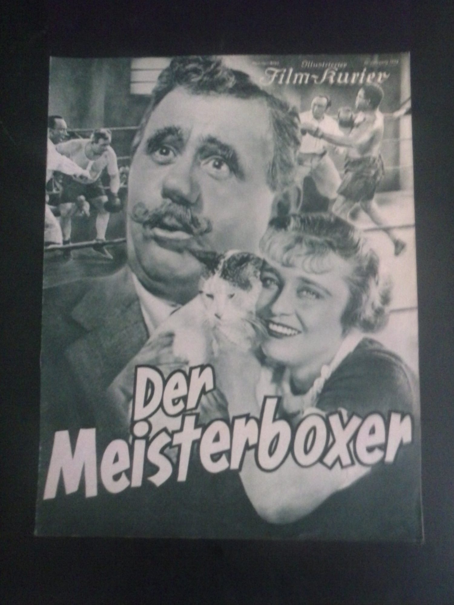 2150: Der Meisterboxer ( Fred Sauer ) Weiß - Fredl , Käthe Haack, Eduard Wesener, Margot Wagner, Franz Nicklisch, Hans Junkermann, Fita Benkhoff, Paul Henckels, Genia Nikolajewa, Rudolf Platte, Luise Stösel