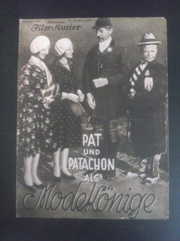 1353: Pat und Patachon als Modekönige ( Lau Lauritzen ) Karl Schenstroem, Harald Madsen