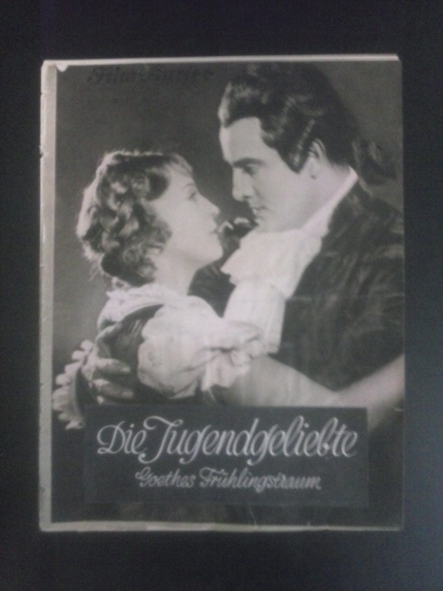 1335: Die Jugendgeliebte ( Goethes Jugendtraum ) Elga Brink, Hans Stüwe, Jakob Tiedtke, Ida Perry, Karl Platen, Clever, Fred Döderlein, R. Lettinger, Arlbert Mog, Diegelmann, Josefine Dora, anita Dorris, Ilse Baumann, Roby Robert, Harbacher, Camillia Sp