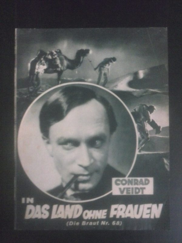 1242: Das Land ohne Frauen ( Carmine Gallone ) Elga Brink, Conrad Veidt, Grete Berger, Clifford McLaglen, Mathias Wiemann, Ernst Verebes, Erwin Faber, Carla Bartheel, Boris de Fas, Kurt Verspermann, Puffy Huszar, Dr. Philipp Manning, Kurt Katsch