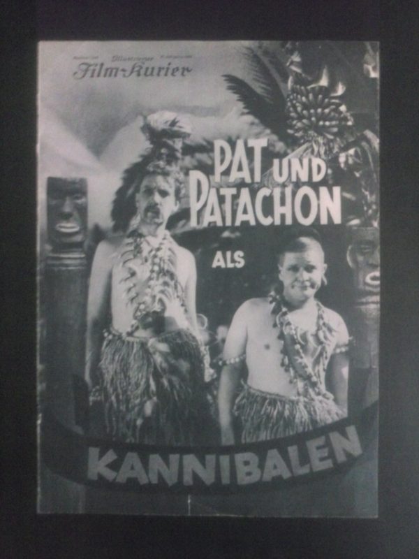 1240: Pat und Patachon als Kannibalen ( Lau Lauritzen ) Carl Schenström, Harald Madsen