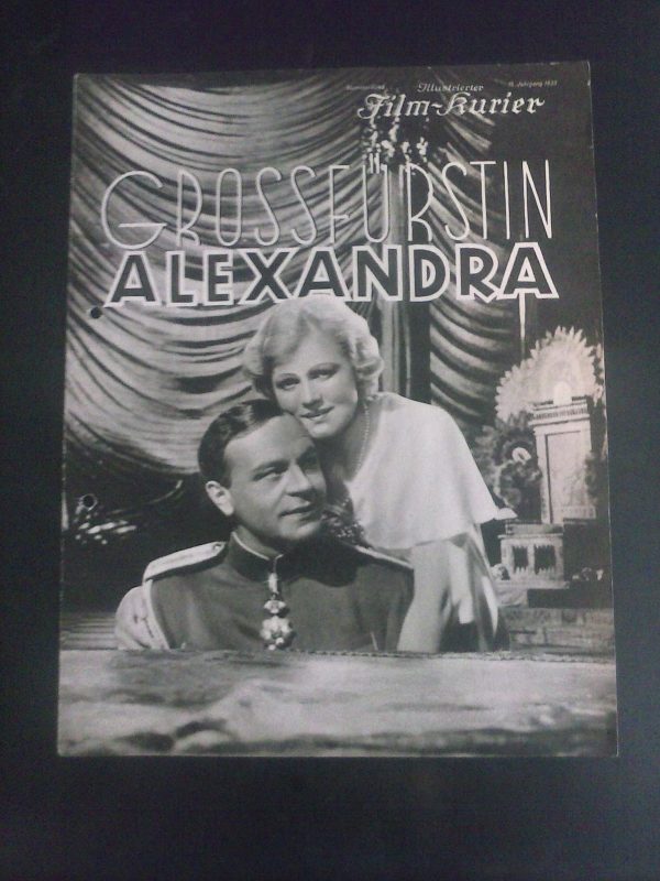 2046: Grossfürstin Alexandra ( Willhelm Thiele ) Markt Jeritza, Paul Hartmann, Szöke Szakall, Leo Slezak, Johannes Riemann, Hans Marr, Hans Hübner