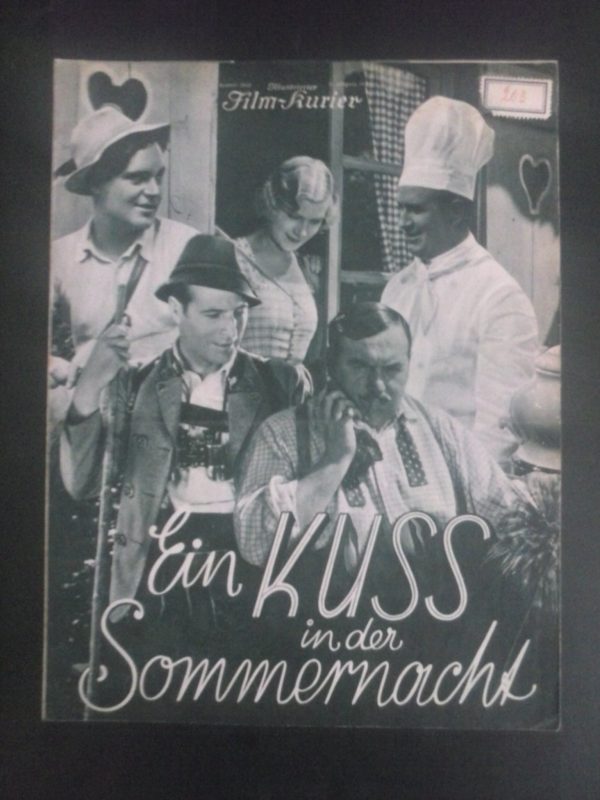 2032: Ein Kuss in der Sommernacht ( Franz Seitz ) Rolf Pinegger, Marianne Winkelstern, Elise Aulinger, Manfred Kömpel, Joe Stöckel, Adolf Gondrell, Walter Lantzsch, Rolf von Goth, Ilva Günten, Max Schreck