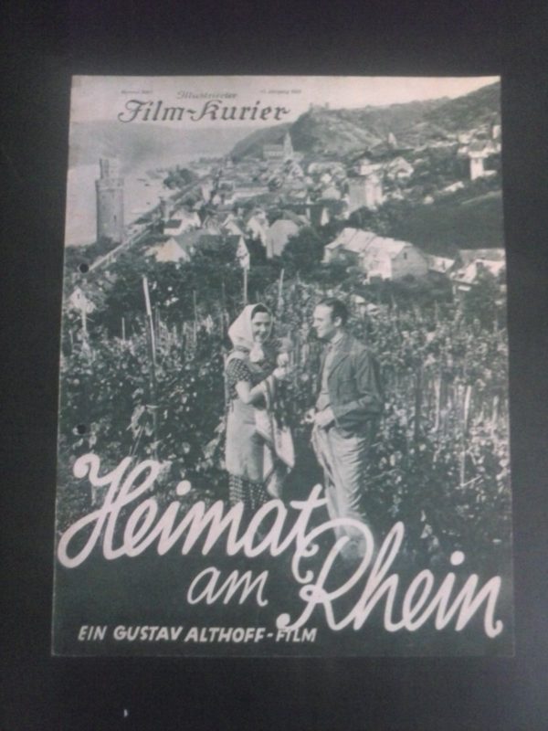 2007: Heimat am Rheim ( Fred Sauer ) Lucie Englisch, Hans Junkermann, Julia Serda, Werner Fuetterer, Jakob Tiedtke, Maly Delschaft, Walter Steinbeck, Bruno Ziener