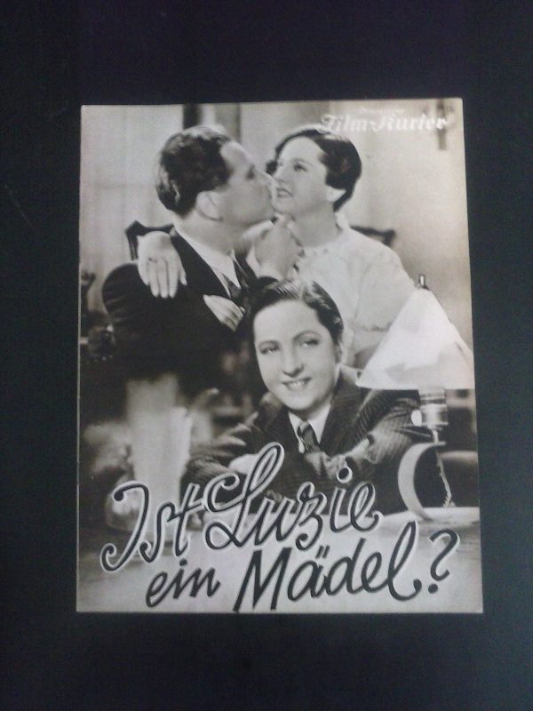 2330: Ist Luzie ein Mädel? ( Mieczyslaw Krawicz ) Mieczyslawa Cwiklinska, Zygmunt Chmielewski, Jadwiga Smosarska, Eugen Bodo, Wladislaw Grabowski, Kazimiera Skalska, Pawel Owerlo, Zofja Czaplinska