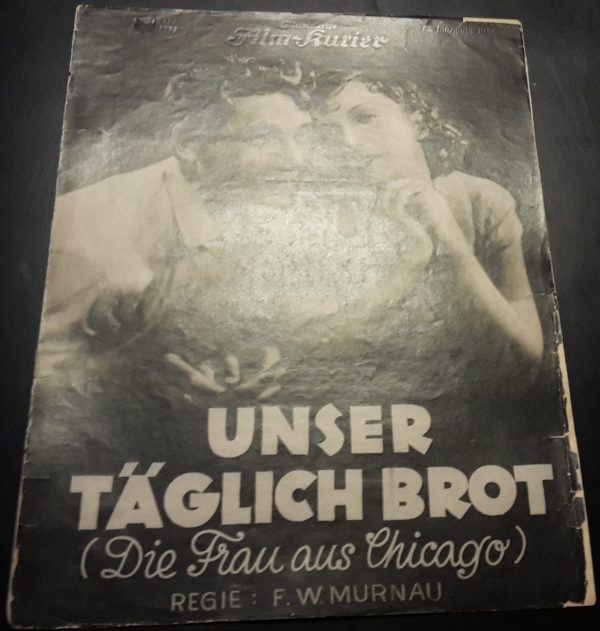 1399: Unser täglich Brot - Die Frau aus Chicago ( F. W. Murnau ) Charles Farrel, Mary Duncan, David Torrence