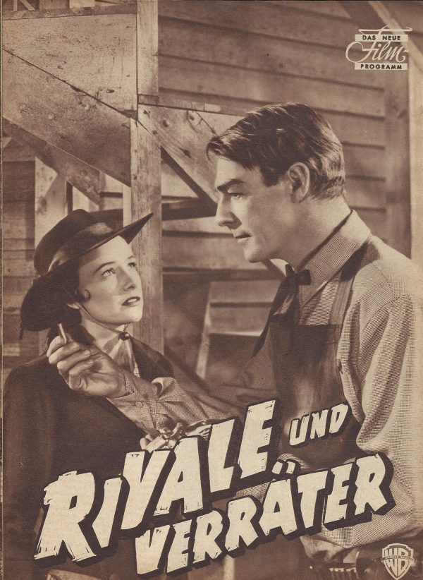 Rivale und Verräter ( Edwin L. Marin ) Randolph Scott, David Brian, Phyllis Thaxter, Helena Carter, Dick Jones, Ray Teal, Lawrence Tolan, Paul Picerni, Emerson Treacy, Bob Steele, Walter Sande, Chubby Johnson