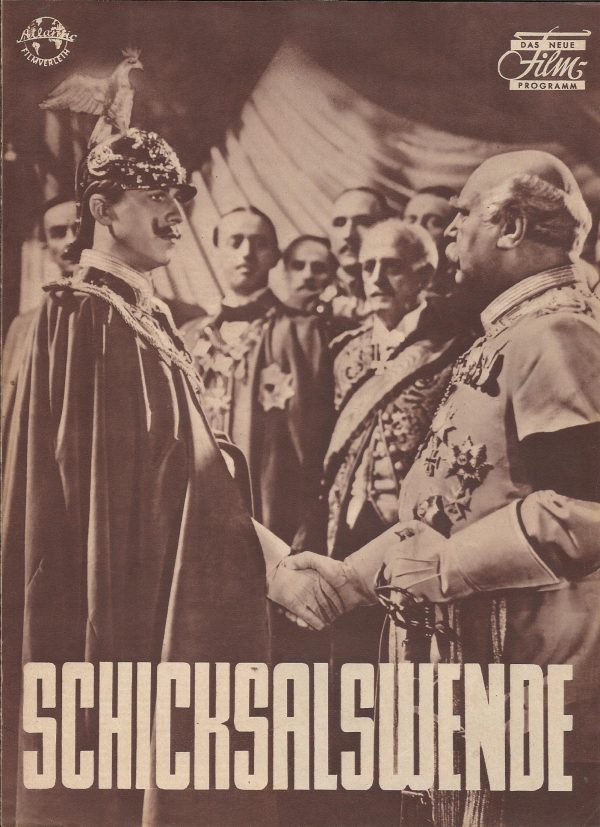 Schicksalswende ( Wilhelm II & Bismarck ) Emil Jannings, Margarete Schön, Christian Kayssler, Theodor Loos, Karl Ludwig Diehl, Hildegard Grethe, Werner Hinz, Werner Krauss, Walter Süssenguth, Fritz Kampers