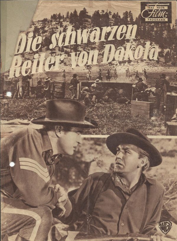 Die schwarzen Reiter von Dakota ( Roy Rowland ) Ray Milland, Helena Carter, Hugh Marlowe, Forrest Tucker, Barton MacLane, Georg Reeves