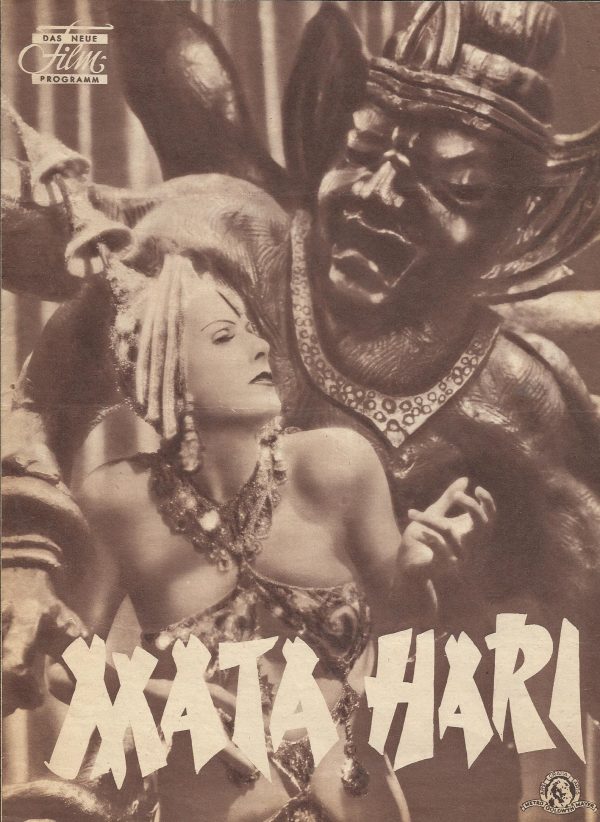Mata Hari ( George Fitzmaurice ) Greta Garbo, Ramon Novarro, Lionel Barrymore, Lewis Stone, C. Henry Gordon