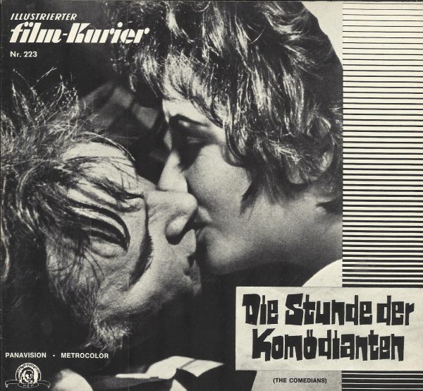 223: Die Stunde der Komödianten ( The Comedians ) Richard Burton, Elisabeth Taylor, Alec Guiness, Peter Ustinov, Lillian Gish,