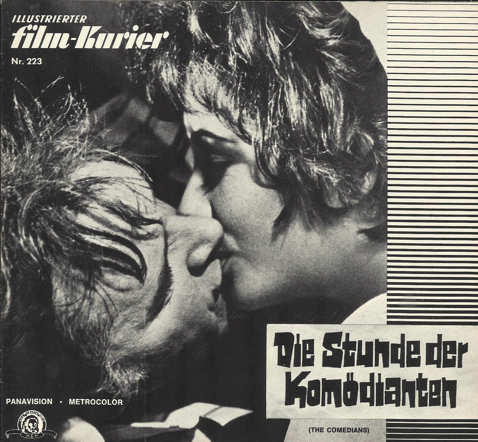223: Die Stunde der Komödianten ( The Comedians ) Richard Burton, Elisabeth Taylor, Alec Guiness, Peter Ustinov, Lillian Gish,