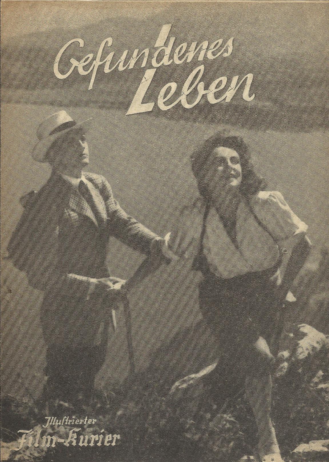 958: Gefundenes Leben (Etrange Destin ) Renee Saint Cyr, Amai Clariond, Henri Vidal, Nathalie Nattier,