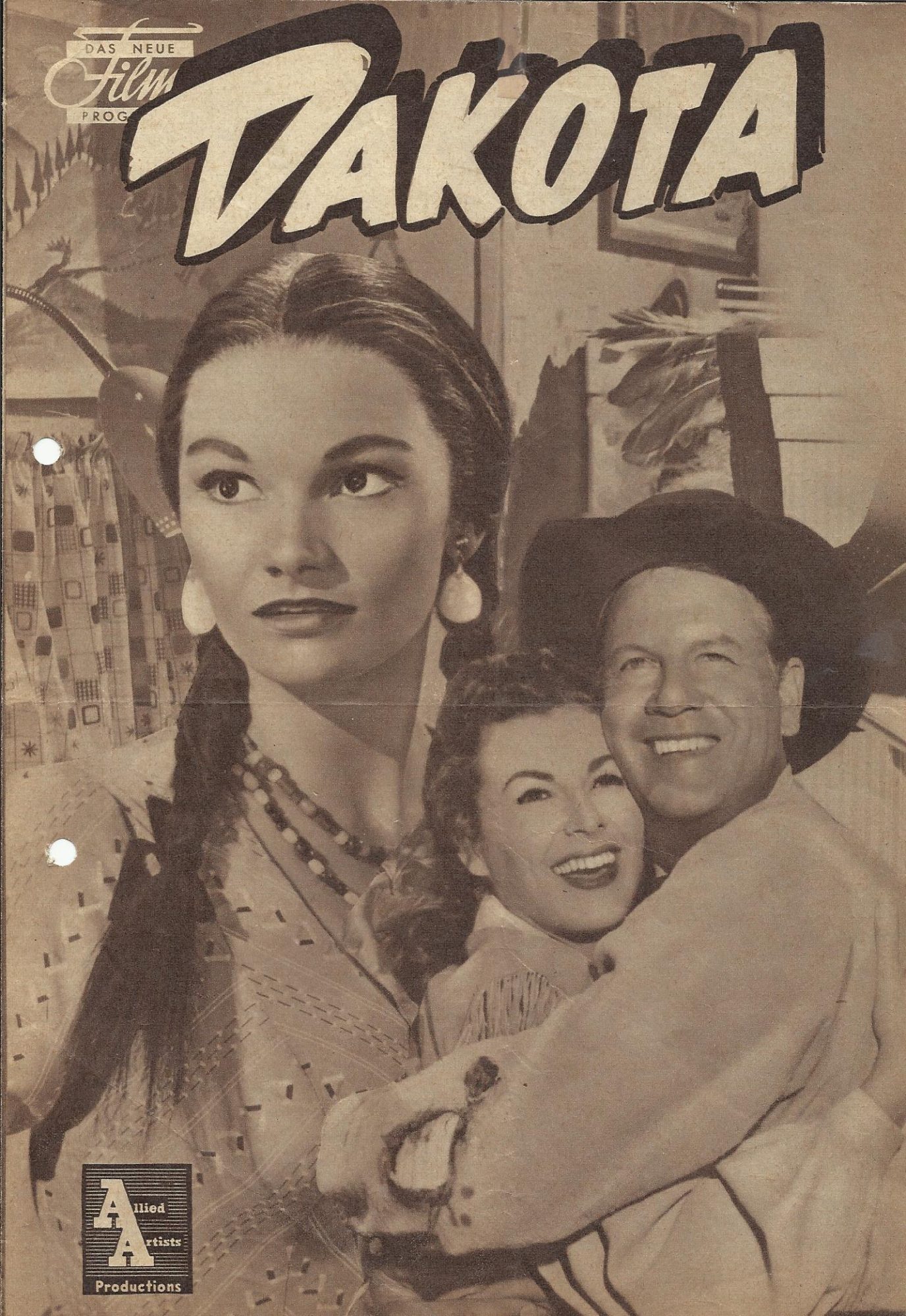 Dakota ( Francis D. Lyon ) Joel McCrea, Barbara Hale, Brad Dexter, Douglas Dick, Michael Pate, Gloria Talbott, John Pickard