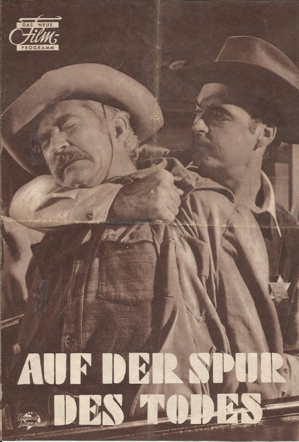 Auf der Spur des Todes ( Jack Arnold ) Rory Calhoun, Martha Hyer, Dean Jagger, Robert Middelton, James Millican