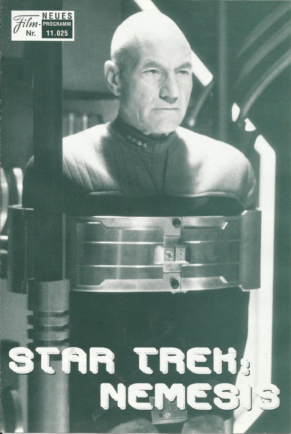 11025: Star Trek Nemensis ( Stuart Baird ) Patrick Stewart, Jonathan Frakes, Brent Spiner, LeVar Burton, Michael Dorn, Gates McFadden, Marina Sirtis, Ron Perlman, Tom Hardy, Dina Meyer, Kate Mulgrew, Shannon Cochran, Jude Ciccolella