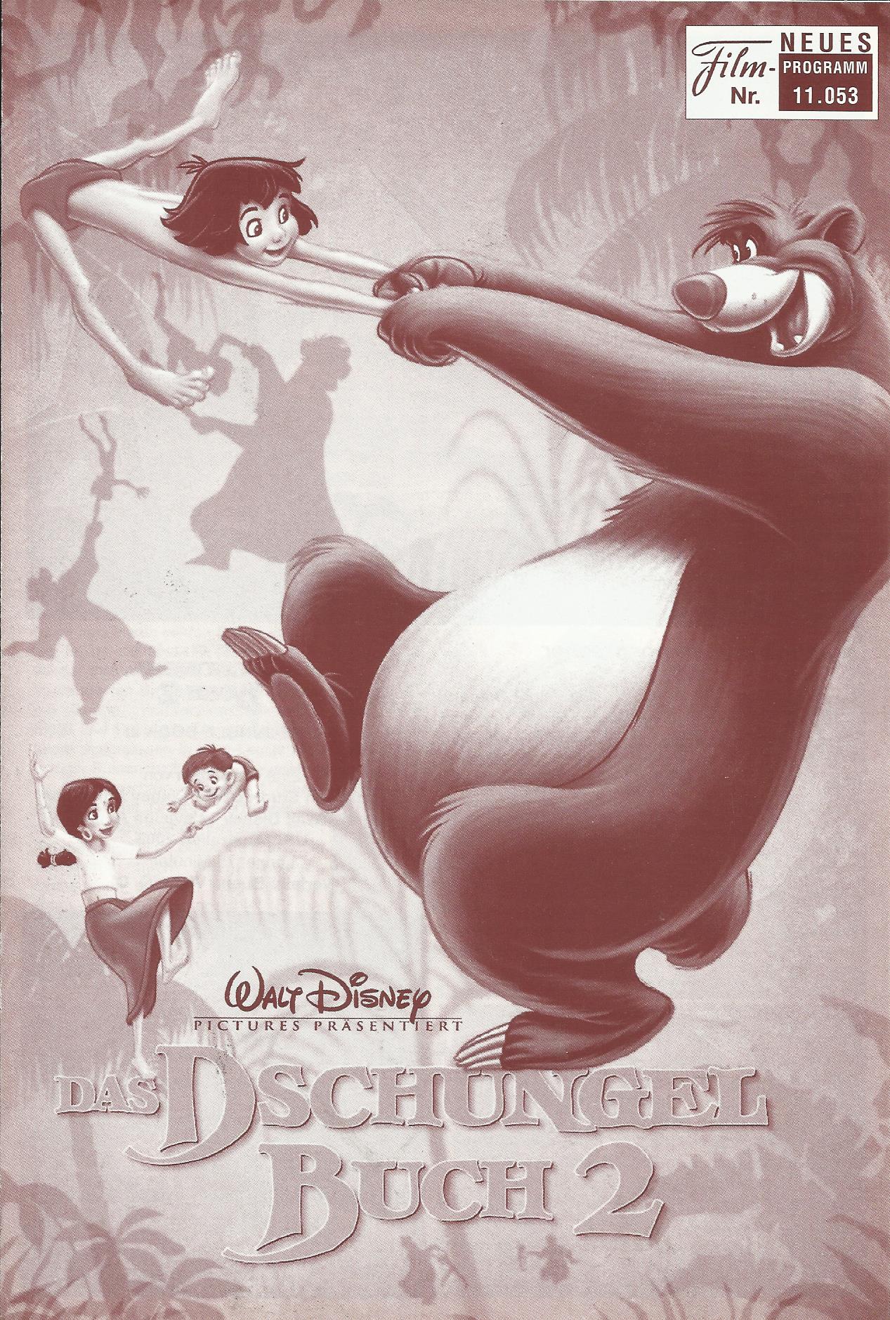 11053: Das Dschungel Buch 2 ( Walt Disney ) Haley Joel Osment, Max Felder, Francois Göske, Anders Byström, Arne Elsholz, Phil Collins, Kai Taschner, Jim Cummings, Wolfgang Spier, Engelbert von Nordhausen