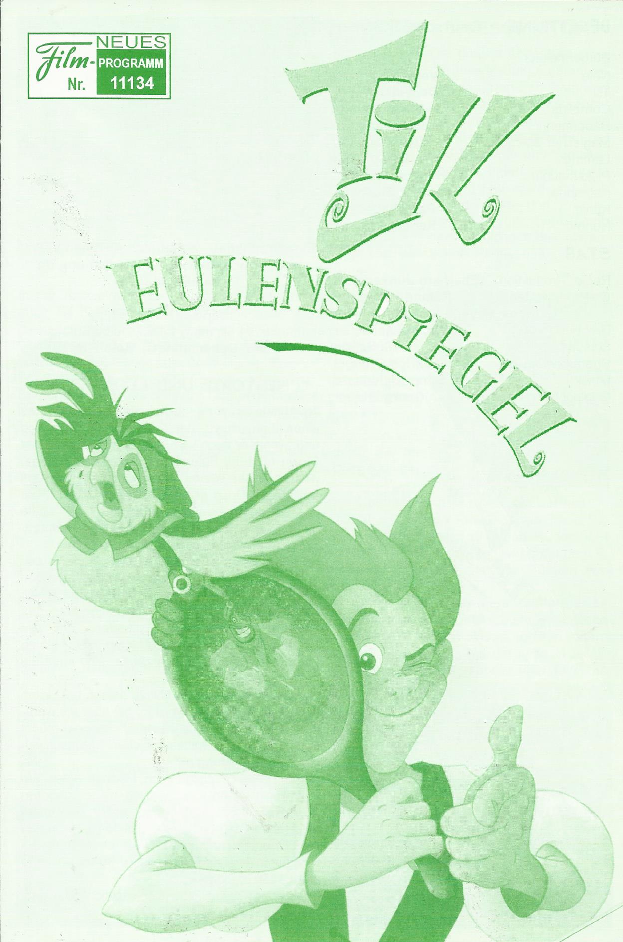 11134: Till Eulenspiegel ( Eberhard Junkersdorf ) Mario Adorf, Veronica Ferres, benedikt Weber, Christian Tramitz, Dieter Landuris, Rick Kavanian, Oliver Mink, Hannes Jaenicke