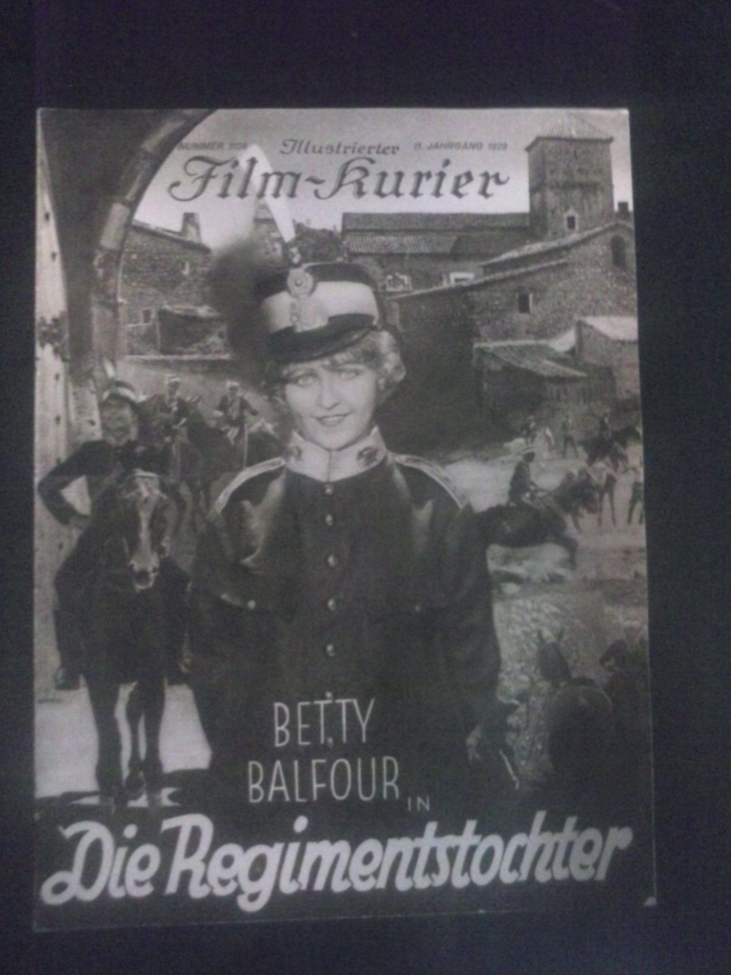 1138: Die Regimentstochter ( Hans H. Zerlett ) Betty Balfour, Alexander D´Arcy, Kurt Gerron, Olga Limburg, Julius Falkenstein,