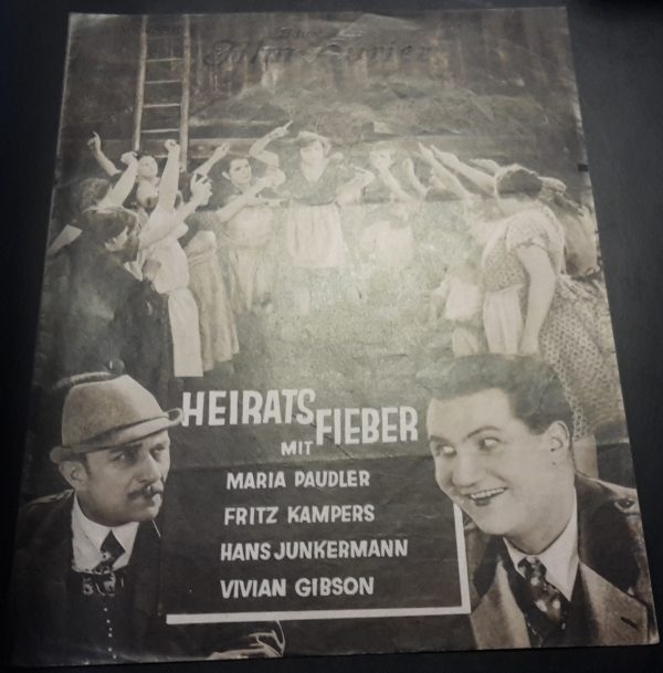 985: Heiratsfieber ( Rudolf Walther-Fein ) Hans Jungermann, Fritz Kampers, maria Paudler, Vivian Gibson, Franz Kammauf, Hans Waldemar, Otto Wögerer