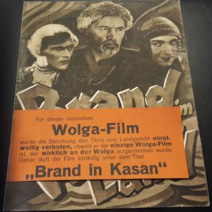 990: Brand im Wolgaland ( Jurij Taritsch ) ( mit Aufkleber )W. Jaroslawzeff, Iwan Klukwin, A. Schukow, Anna Wojzik, S. Borisoff, E. Kulganek, Valerie Kraftschenko, Witowtoff