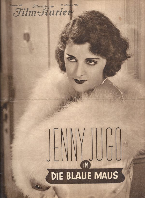 960: Die blaue Maus ( Johannes Guter ) Jenny Jugo, Harry Halm, Britta Appelgreen, Julius Falkenstein, Albert Paulig, Hermine Sterler, Willy Forst, Rina Marsa, max Ehrlich, Ernst Behmer