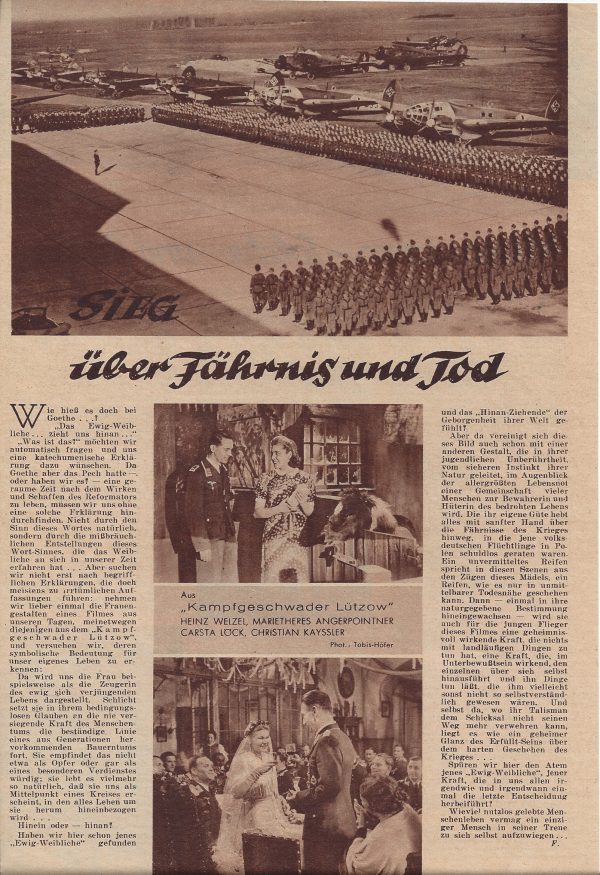 Kampfgeschwader Lützow ( Propaganda WWII ) H. Braun, (GV) 3