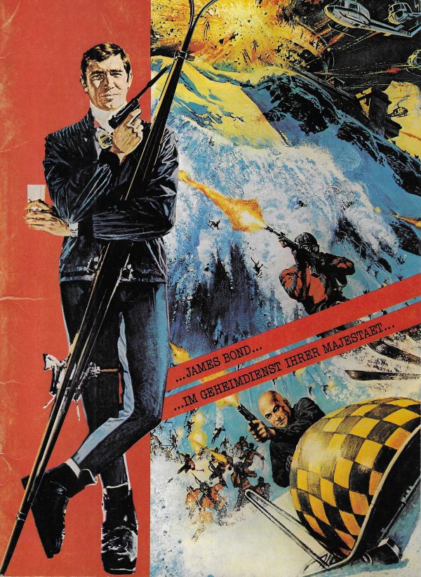 Im Geheimdienst Ihrer Majestät ( James Bond 007 ) George Lazenby, Diana Rigg, Telly Savalas, Ilse Steppat, Bernard Lee, Lois Maxwell, Desmond Llewelyn, George Baker, ( Ian Fleming )