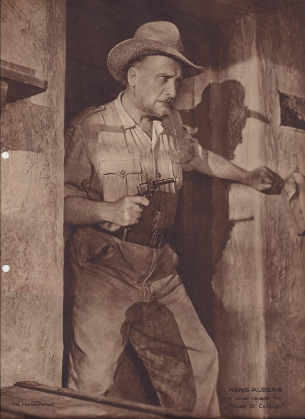 Wasser für Canitoga, Hans Albers, Heinrich Kalnberg, Hans Nierendorff, ( GV )