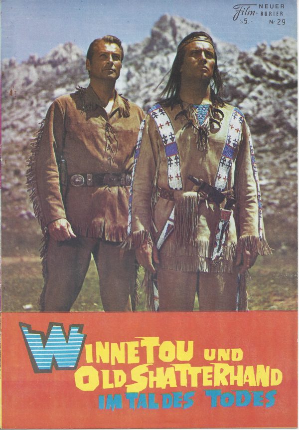 Winnetou und Shatterhand im Tal der Toten ( Karl May ) ( NFK ) Pierre Brice, Lex Barker, Karin Dor, Rik Battaglia, Ralf Wolter, Eddi Arent,