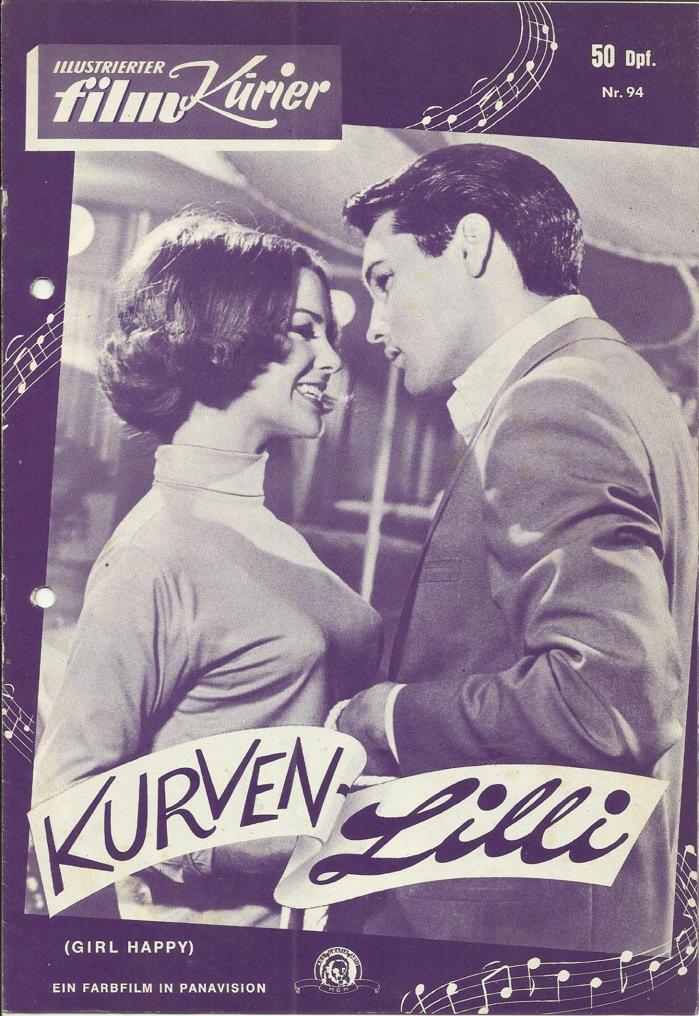 94: Kurven Lilli ( Girl Happy ) Elvis Presley, Shelley Fabares, Harold J. Stone, Gary Crosby, Jackie Coogan,