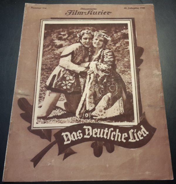 864: Das Deutsche Lied ( Walther von der Vogelweide ) Max Roberty, Gritta Ley, Helmuth Rudolph, Maria Zelenka, Senta von Versen, Theodor Becker, Harry Gondi,