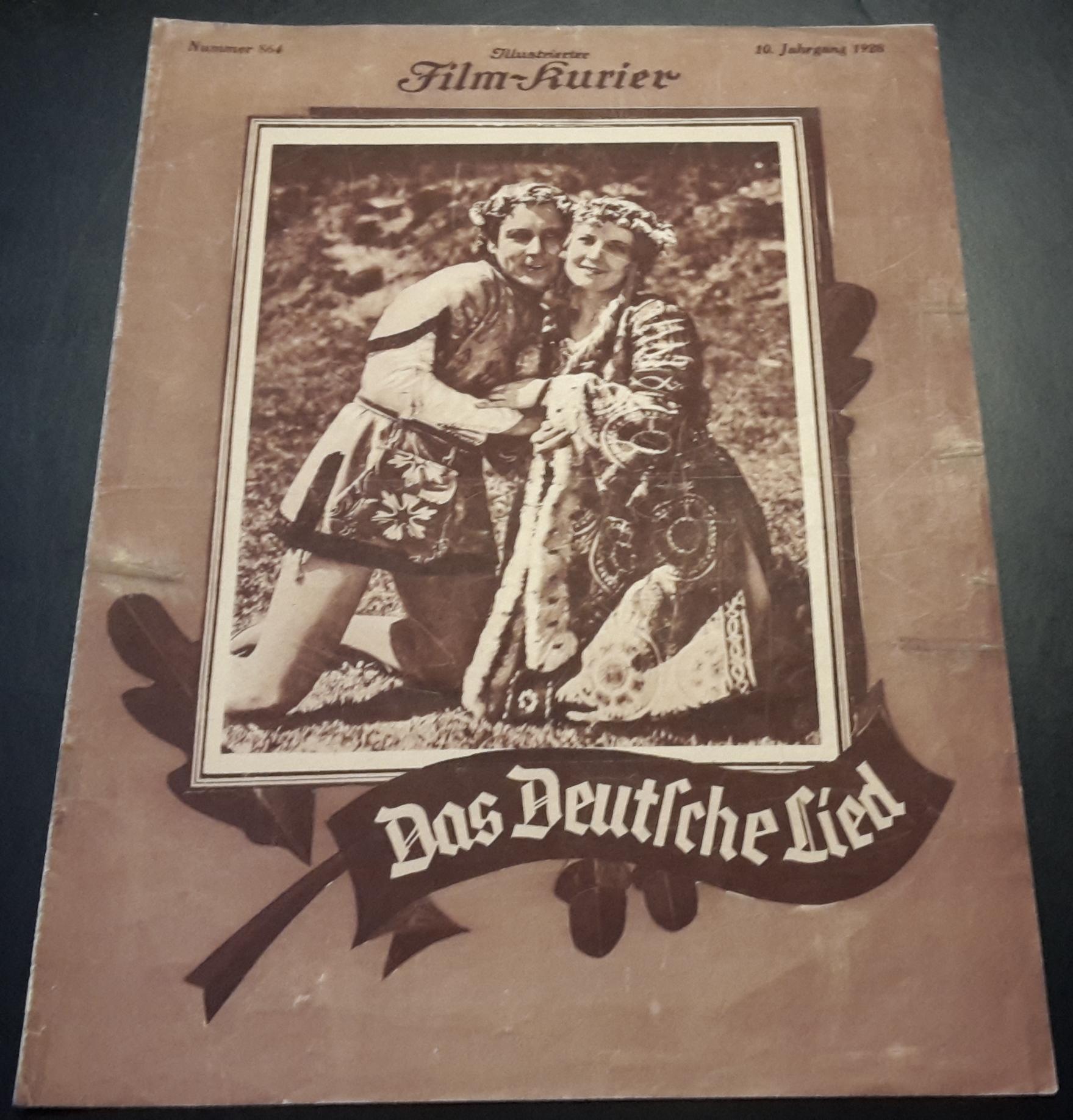 864: Das Deutsche Lied ( Walther von der Vogelweide ) Max Roberty, Gritta Ley, Helmuth Rudolph, Maria Zelenka, Senta von Versen, Theodor Becker, Harry Gondi,