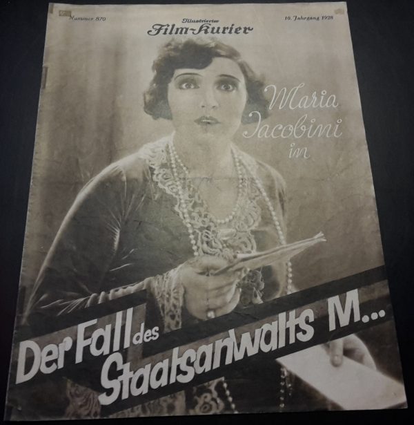 870: Der Fall des Staatsanwalts M... ( Rudolf Meinert ) Maria Jakobini, Jean Angelo, Gregorij Chmara, Ida Wüst, Elza Temary, Natalie Rosenell, Warwick Ward, Oreste Bilancia, J. v. Szöreghy, Harry Frank,