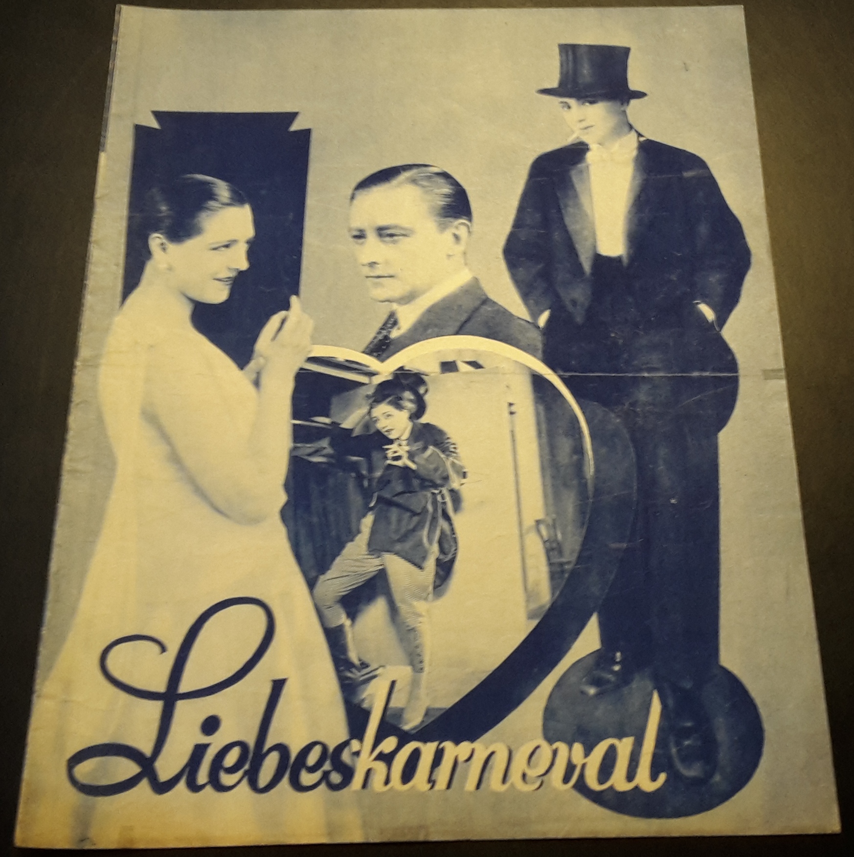 875: Liebeskarneval ( Augusto Genina ) Carmen Boni, Hans Junkermann, Olga Engel, Jack Trevor, Asta Gundt, Karl Platen, Camilla Spira, Teddy Bill, Oresta Bilancia,