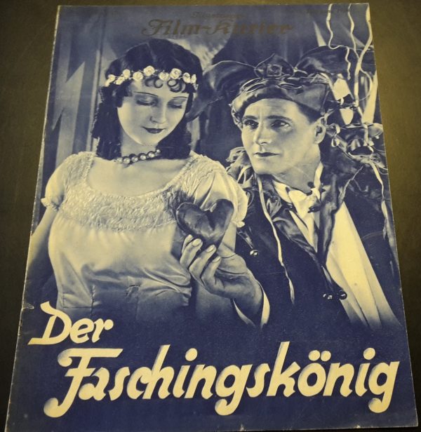 820: Der Faschingskönig ( Georg Jacoby ) Gabriel Gabrio, Renee Heribel, Elga Brink, Henry Edwards, Miles Mander,